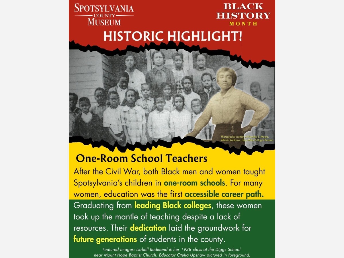 From The Spotsylvania County Museum at Lick Run: 