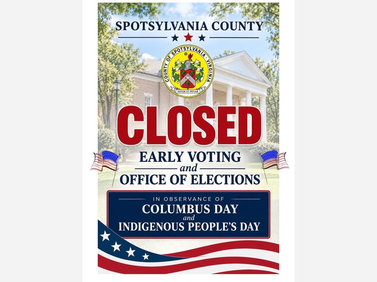 Election 2026: Early Voting and the Office of elections are closed on Monday