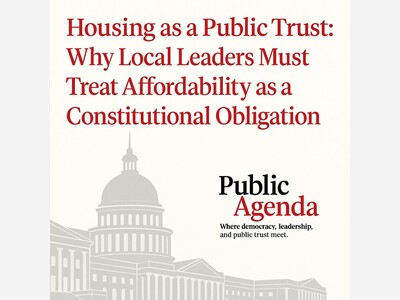 From Public Agenda by Dr Shellie Bowman 