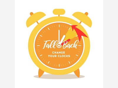 Standard Time Begins Tonight 