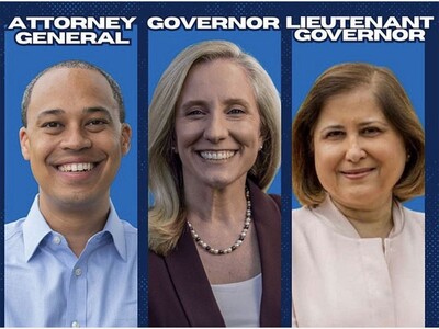 Spamberger, Hashmi, and Jones sweep all 3 statewide offices 