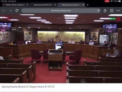 Who In The Election For The Spotsylvania Board of Supervisors 