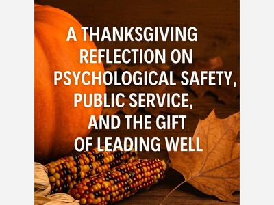 Public Agenda: A Thanksgiving Reflection by Dr Shellie Bowman Sr 