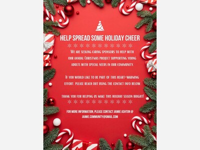 Brighten up the lives of an Adult with Special Needs this holiday season. 