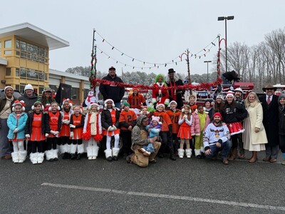 The Blossoming Bears JV Cheer Squad Wins 1st Place At The Spotsylvania Christmas Parade