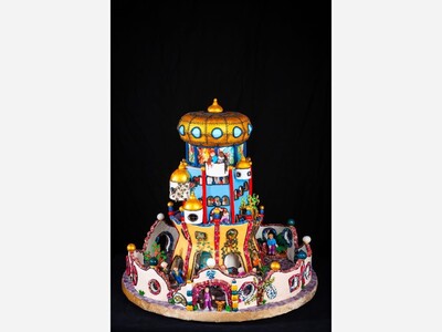 Courtland High School German Program wins First Prize Teen National Gingerbread House Competition 