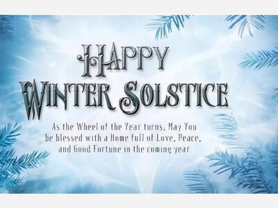 Happy Winter Sunday December 21 2025 to Friday March 20 2026 