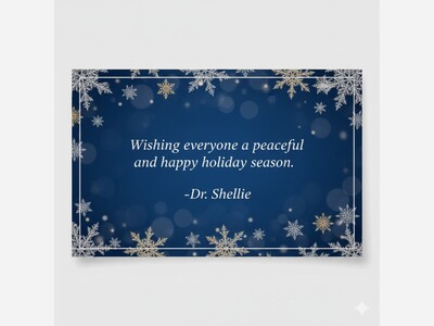 Merry Christmas from Dr Shellie and Public Agenda 