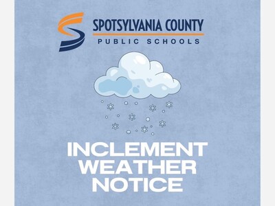 All Spotsylvania County Public Schools Are Closed Friday January 29 2026 through Sunday February 1, 2026