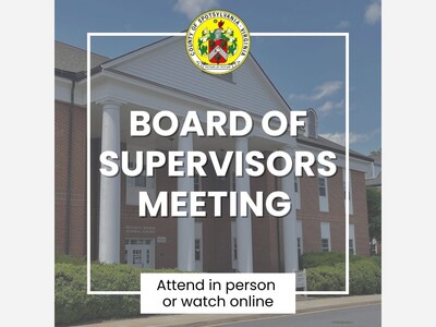 Watch the Replay of Tonight’s Board of Supervisors Meeting 