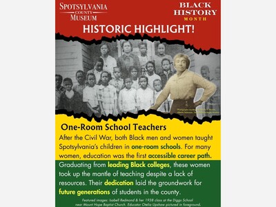 From The Spotsylvania County Museum at Lick Run: 