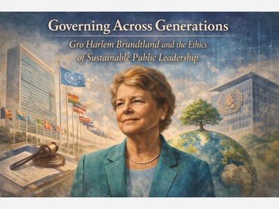 From Public Agenda: Governing Across Generations: Gro Harlem Brundtland And The Ethics Of Sustainable Public Leadership by Dr Shellie Bowman 