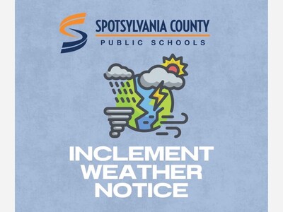 Spotsylvania County Public Schools will be closed with asynchronous remote learning for students on Monday, March 16, 2026