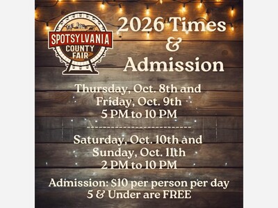The 2026 Spotsylvania County Fair Is This Weekend 