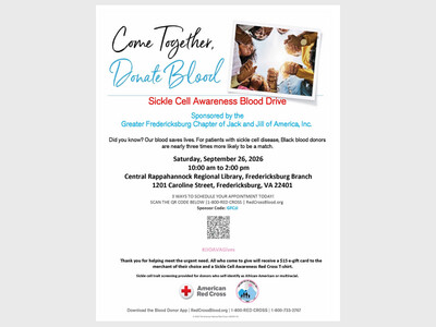 Sickle Cell Awareness Blood Drive (10:00-2:00PM)